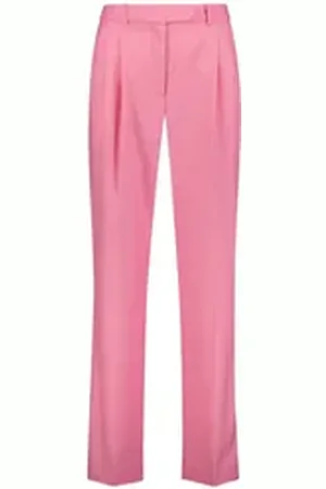 Designers Remix Bundfaltenhose Damen Bundfaltenhose NOTTINGHAM PANTS (1-tlg) rosa 34