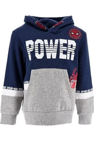 Marvel Spiderman Kapuzensweatshirt Kinder Jungen Kapuzenpullover Hoodie Pulli blau 98