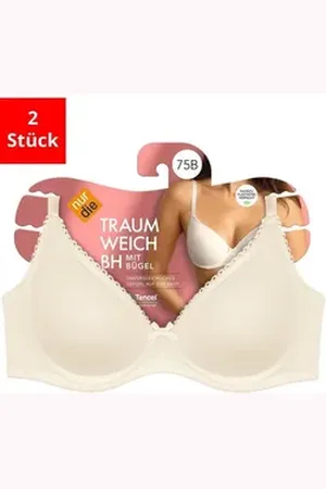 Nur Die Soft-BH Traumweich (2-tlg) weiß 85 C