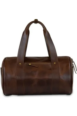 Buckle & Seam Weekender Chap, Leder braun