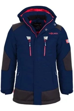 TROLLKIDS Parka Narvik Wasserdicht blau|rot 92