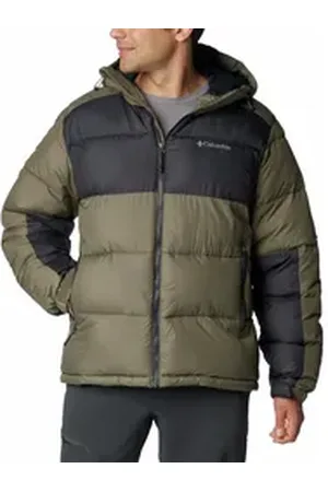 Columbia Funktionsjacke Pike Lake II Hooded Jacket Stone Green, Collegiate Navy M XL