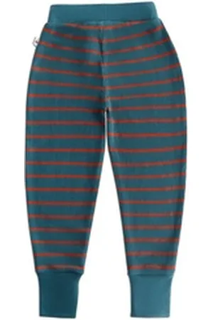 Leela COTTON Strickhose Waffel Kinderhose grün 128