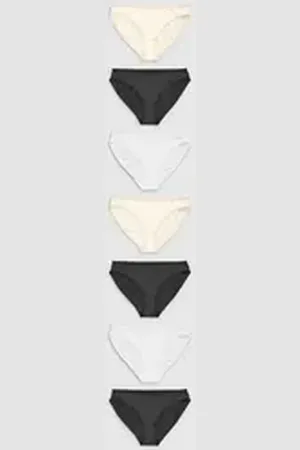 Next Slip Mikrofaser-Slips mit hohem Beinausschnitt, 7er-Pk. (7-St) schwarz 38 (GB: 10)