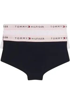 Tommy Hilfiger Underwear Hipster 2PK HIPSTER PRINT (Packung, 2-St., 2er) mit Logobund bunt 152/158