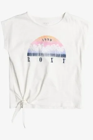 Roxy Print-Shirt Pura Playa - T-Shirt für Mädchen 4-16 weiß 6