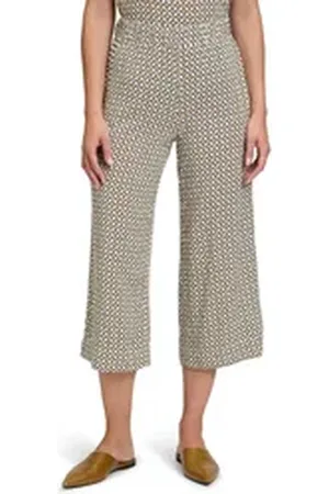 Cartoon Culotte Culotte mit Gummizug Muster beige|weiß 40