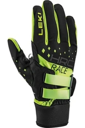 Leki Skihandschuhe HRC Race Shark SCHWARZ-GELB gelb|schwarz 10,5