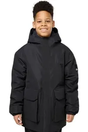 Jack Wolfskin Parka TEEN 2L für Kinder schwarz XL (176)