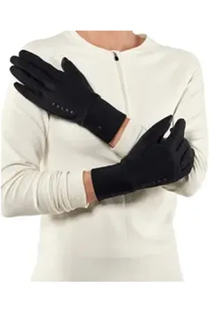 Falke Strickhandschuhe (1-St) Touchscreen-kompatibel schwarz M-L