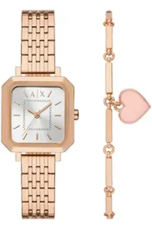 Giorgio Armani ARMANI EXCHANGE Quarzuhr Armani Exchange Damen-Uhren-Sets Analog Quarz