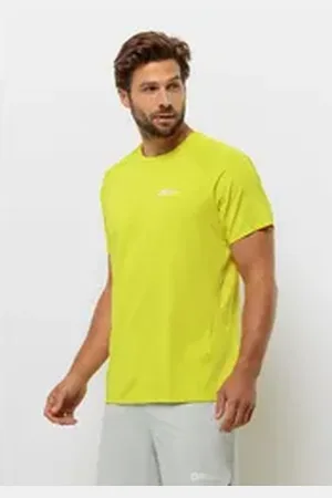 Jack Wolfskin Funktionsshirt PRELIGHT CHILL T M gelb L (52)