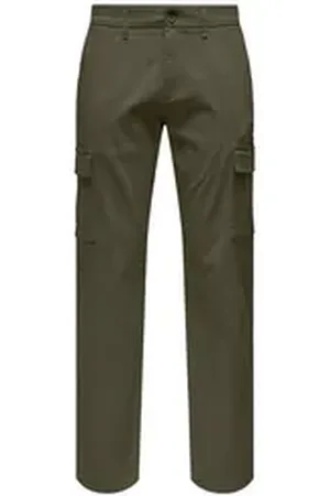 Only & Sons Cargohose ONSEDGE-ED CARGO LOOSE PANT grün 29