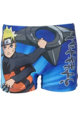 Naruto Badehose Shippuden Kinder Jungen Schwimmhose Gr. 116 bis 152 blau 116