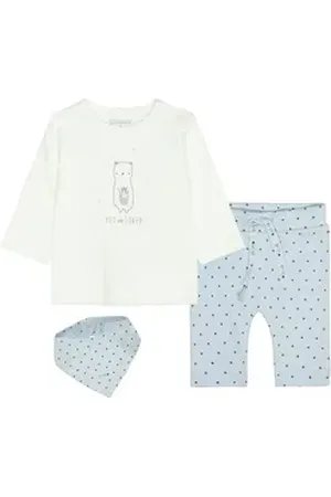 Staccato Erstausstattungspaket aus hochwertiger Bio-Baumwolle blau 68