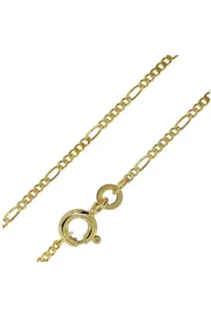 Acalee Collier 333 Gold / 8 Karat Figaro-Kette 1,5 mm goldfarben 50 cm
