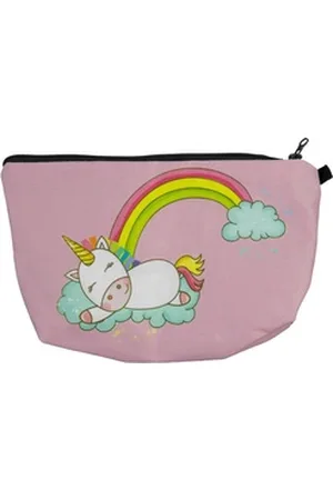 cosey Kosmetiktasche Make-up Tasche - Schminktasche und Kulturbeutel - Einhorn Design