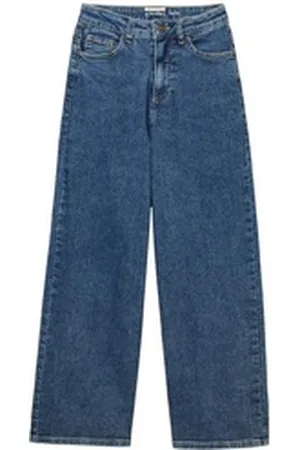 TOM TAILOR Weite Jeans Wide Leg Jeans mit Bio-Baumwolle blau 140