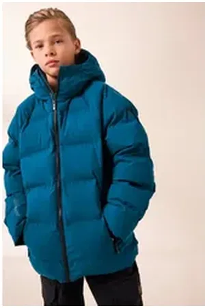 Next Steppjacke Anorak mit Fleece-Futter (1-St) blau 104 (4 J.)