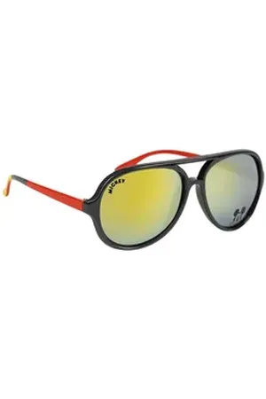Disney Sonnenbrille Mickey Maus für Kinder mit Spiegeleffekt & 100% UV Schutz schwarz