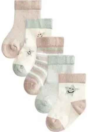 Next Kurzsocken Babysocken im 5er-Pack (5-Paar) braun 80-92 (1-2 J.)