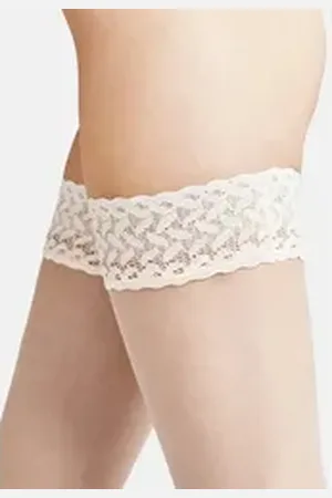 Falke Halterlose Strümpfe Shelina 12 Den (1-Paar) grau 10.5-11
