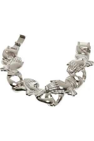Urban classics Bettelarmband Unisex Pray Hands Bracelet silberfarben L/XL
