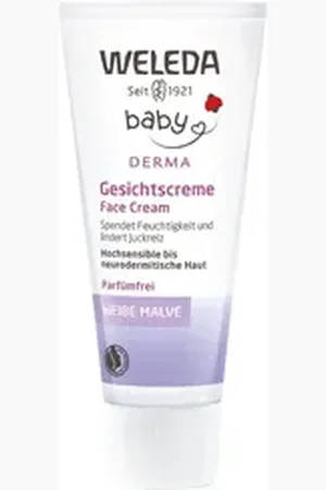 Weleda Tagescreme Baby Derma Weiße Malve - Gesichtscreme 50ml