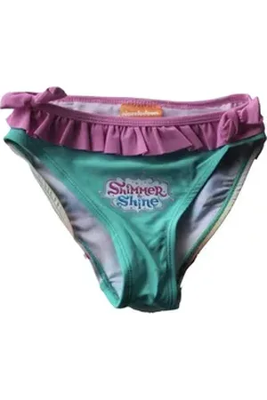 Shimmer & Shine Badehose Bikinihose für Mädchen grün 92