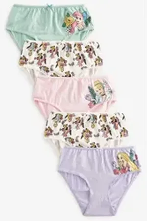 Next Slip Disney Princess Slips, 5er-Pack (5-St) lila 122-128 (7-8 J.)