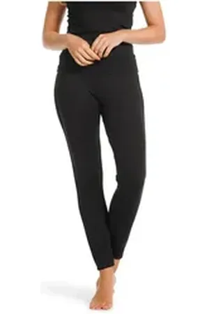 Pastunette Homewearhose Damen Homewearhose Leggins (1-tlg) besonders bequem durch Nylonmischung schwarz