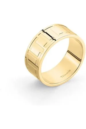 Tamaris Fingerring Edelstahl goldfarben 52