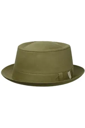 Stetson Trilby Pork Pie Cotton grün 63/XXL