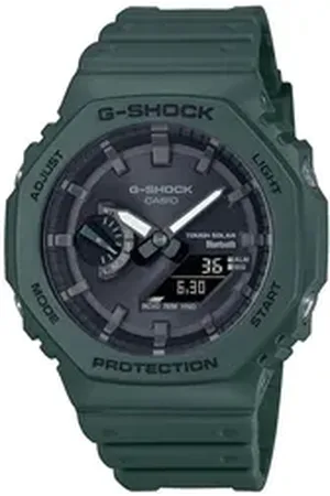 Casio G-SHOCK GA-B2100-1A1ER Smartwatch, Solaruhr, Armbanduhr, Herrenuhr, Stoppfunktion, Weltzeit grün