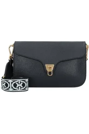 Coccinelle Clutch Beat Soft, Leder schwarz