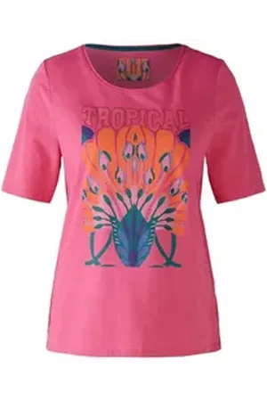 Oui Poloshirt rosa 36