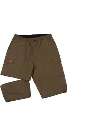 ABRAXAS Zip-off-Hose Zipp-Off-Bermuda in khaki grün 4XL