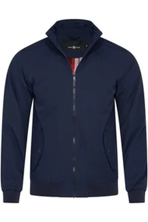 Soul Star Blouson MJEXETER Harrington Übergangsjacke Bomberjacke leichter Blouson blau M