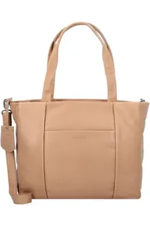 Burkely Henkeltasche Just Jolie, Leder grau