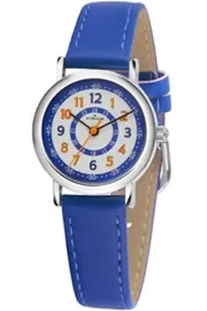 ATRIUM Quarzuhr A31-102, Armbanduhr,Kinderuhr,Mädchen,Jungen, Lernuhr,Schulanfang, Geschenkidee blau