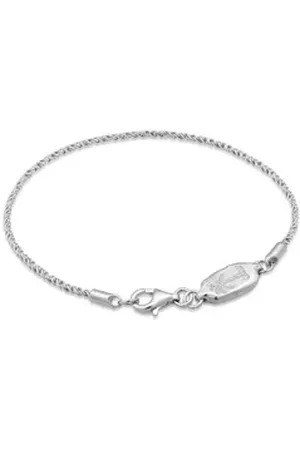 Haze & Glory Silberarmband Herren Kordelkette - Paradise 925 Silber oxidiert silberfarben 21