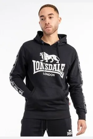Lonsdale London Kapuzensweatshirt SCOUSBURGH grau L