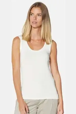Madeleine Shirttop Tanktop weiß 42
