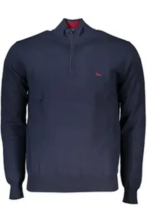 HARMONT&BLAINE Rundhalspullover blau 3XL