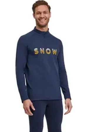 Falke Langarmshirt (1-tlg) aus feuchtigkeitsregulierendem Material blau S
