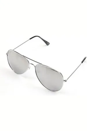 Alessandro Sonnenbrille Texas zeitlose Form silberfarben
