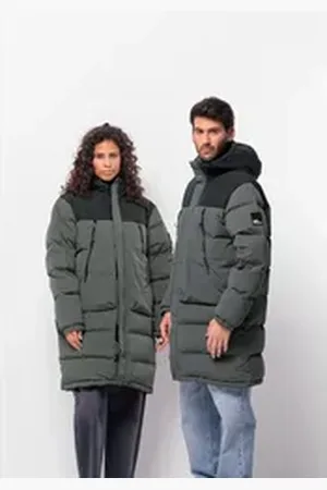Jack Wolfskin Daunenjacke DELLBRUECK LONG JKT grün XXL