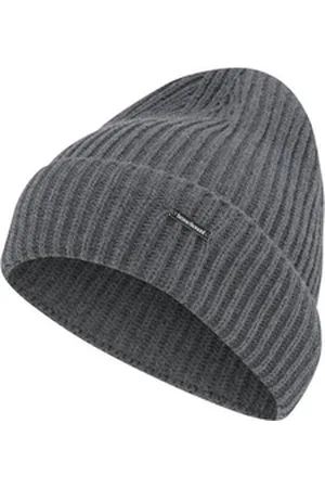 Bruno Banani Strickmütze grau