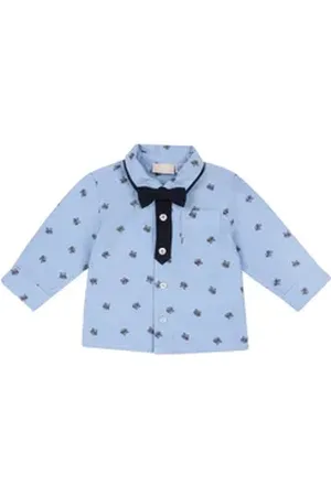 chicco Langarmhemd Hemd (1-tlg) Für festliche Looks und Kombinieren blau 62