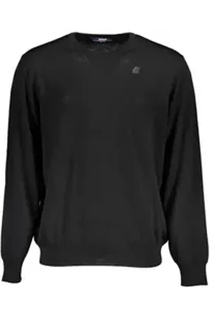 K-Way Rundhalspullover schwarz